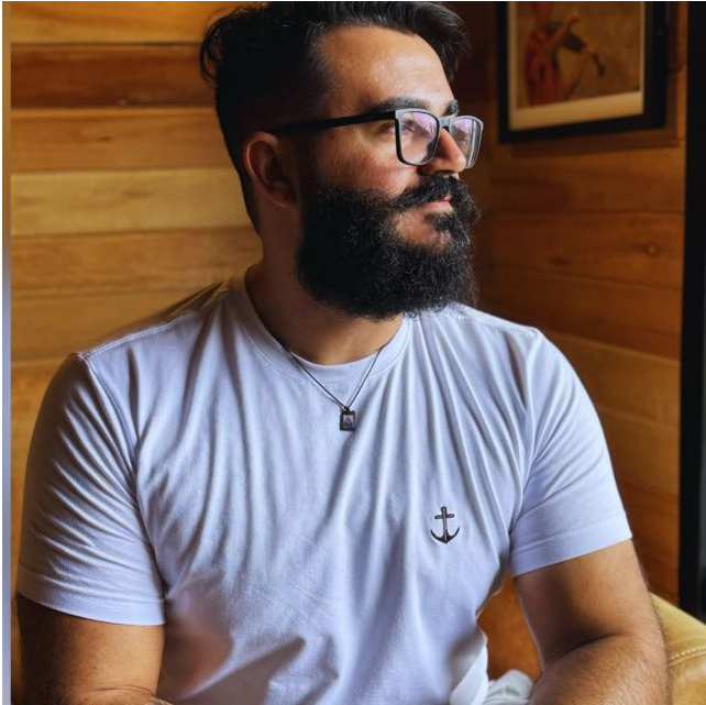 Foto de aluno da comunidade Made In Vibe Coding